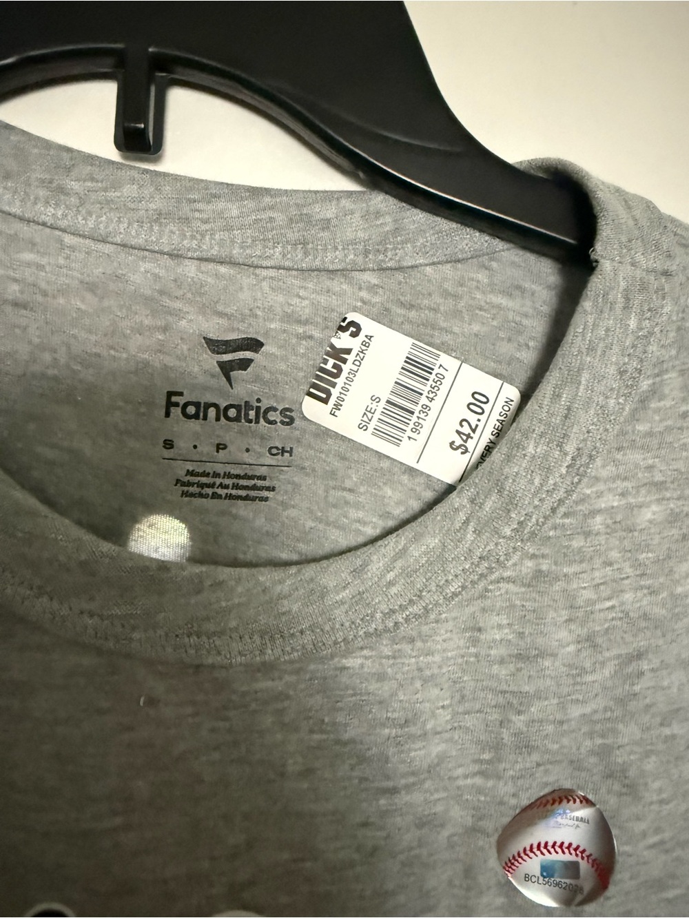 Fanatics Los Angeles Dodgers Gray World Series Champions 2025 Tee - Picture 3 of 3